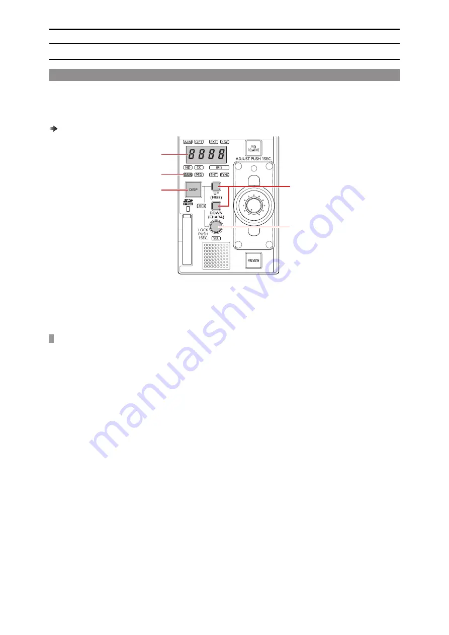 Panasonic AK-HRP1005GJ Operating Instructions Manual Download Page 37