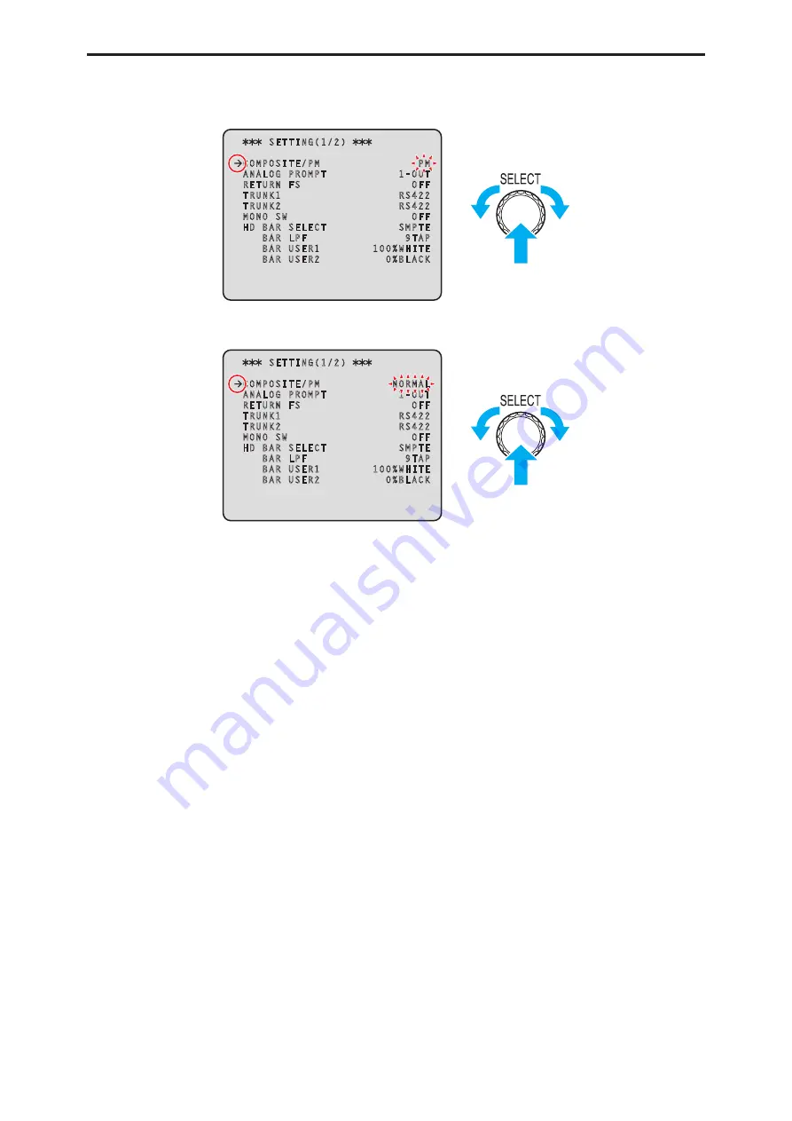 Panasonic AK-UCU600P Operating Instructions Manual Download Page 43