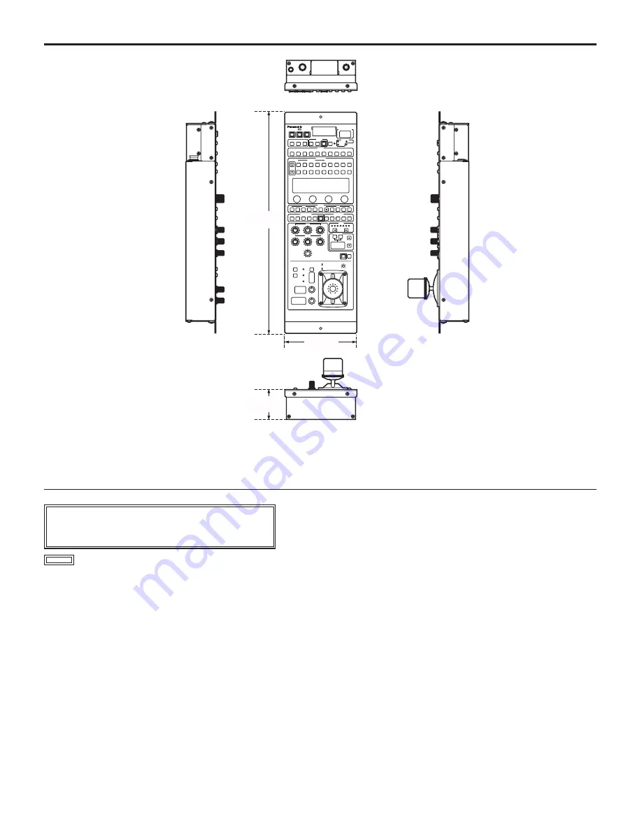 Panasonic AKHRP931P - RMT PANEL - AKHC930 Скачать руководство пользователя страница 17