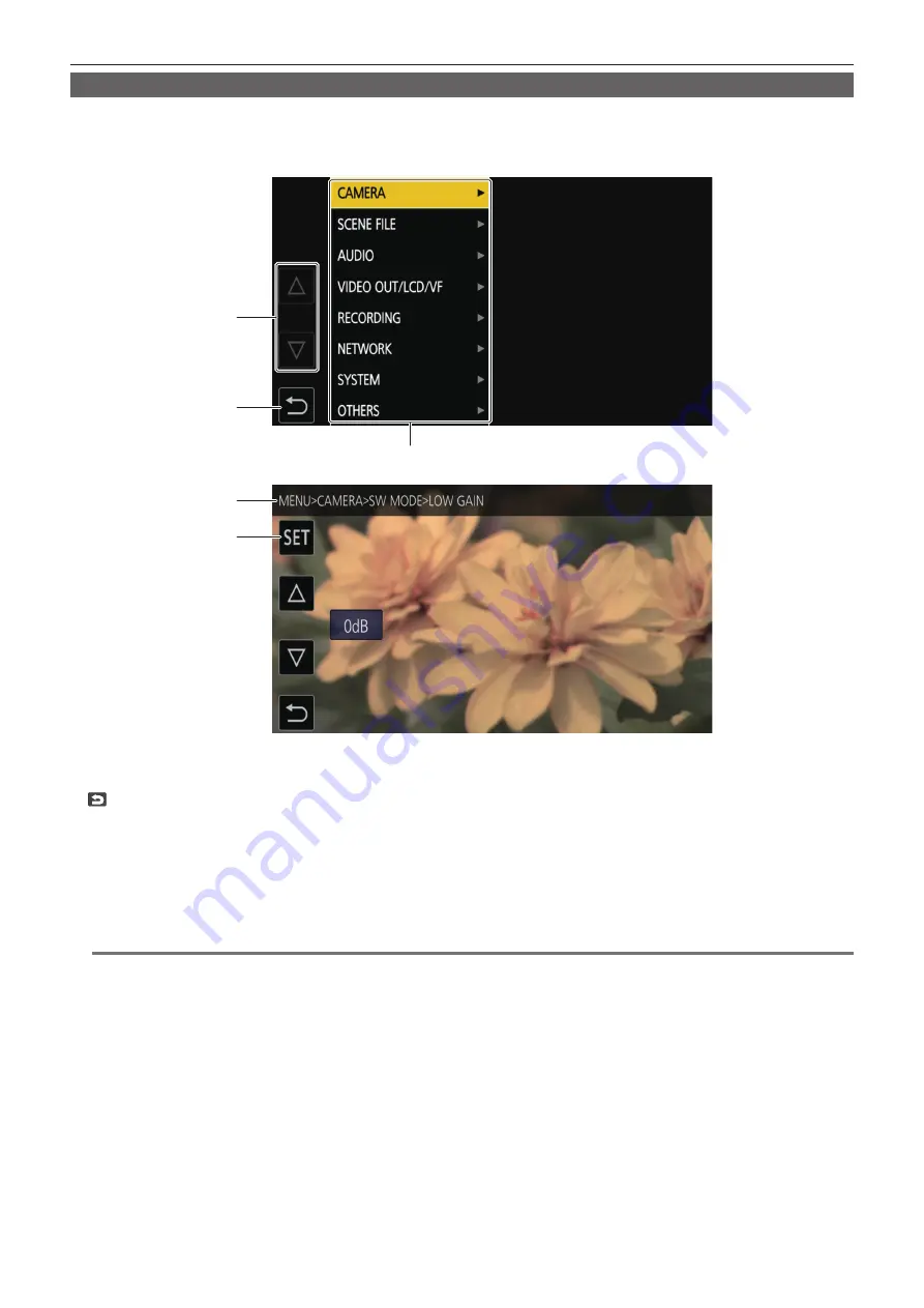 Panasonic AVC ULTRA AJ-UPX36OED Operating Instructions Manual Download Page 62