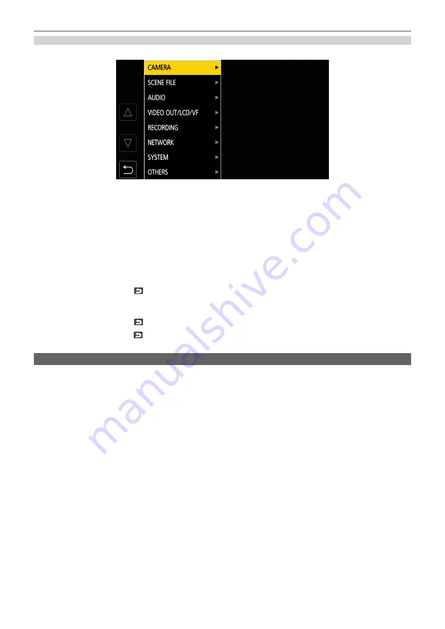 Panasonic AVC ULTRA AJ-UPX36OED Operating Instructions Manual Download Page 64