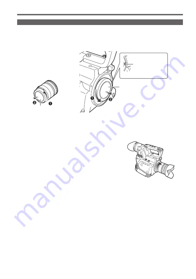 Panasonic AVCCAM AG-AF101E Operating Instructions Manual Download Page 11