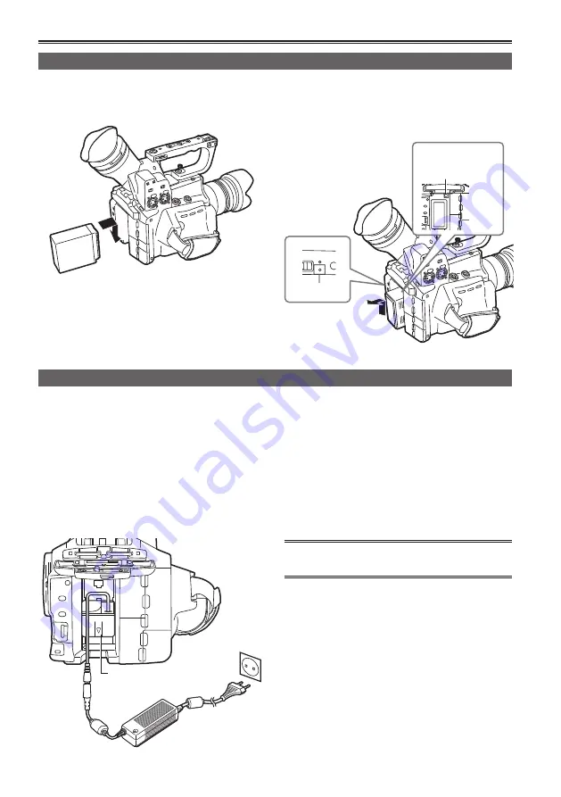 Panasonic AVCCAM AG-AF101E Operating Instructions Manual Download Page 26