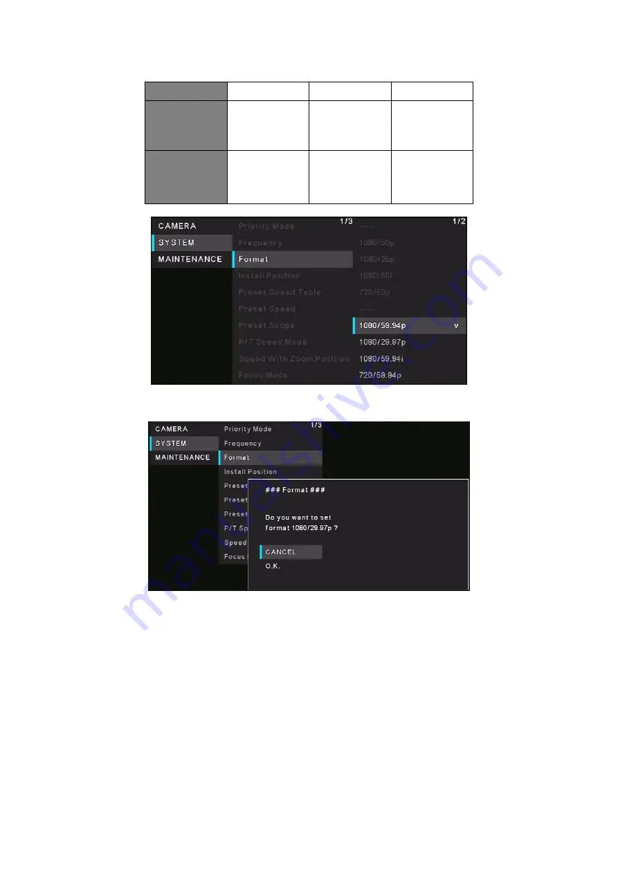 Panasonic AW-HE20KP Operating	 Instruction Download Page 56