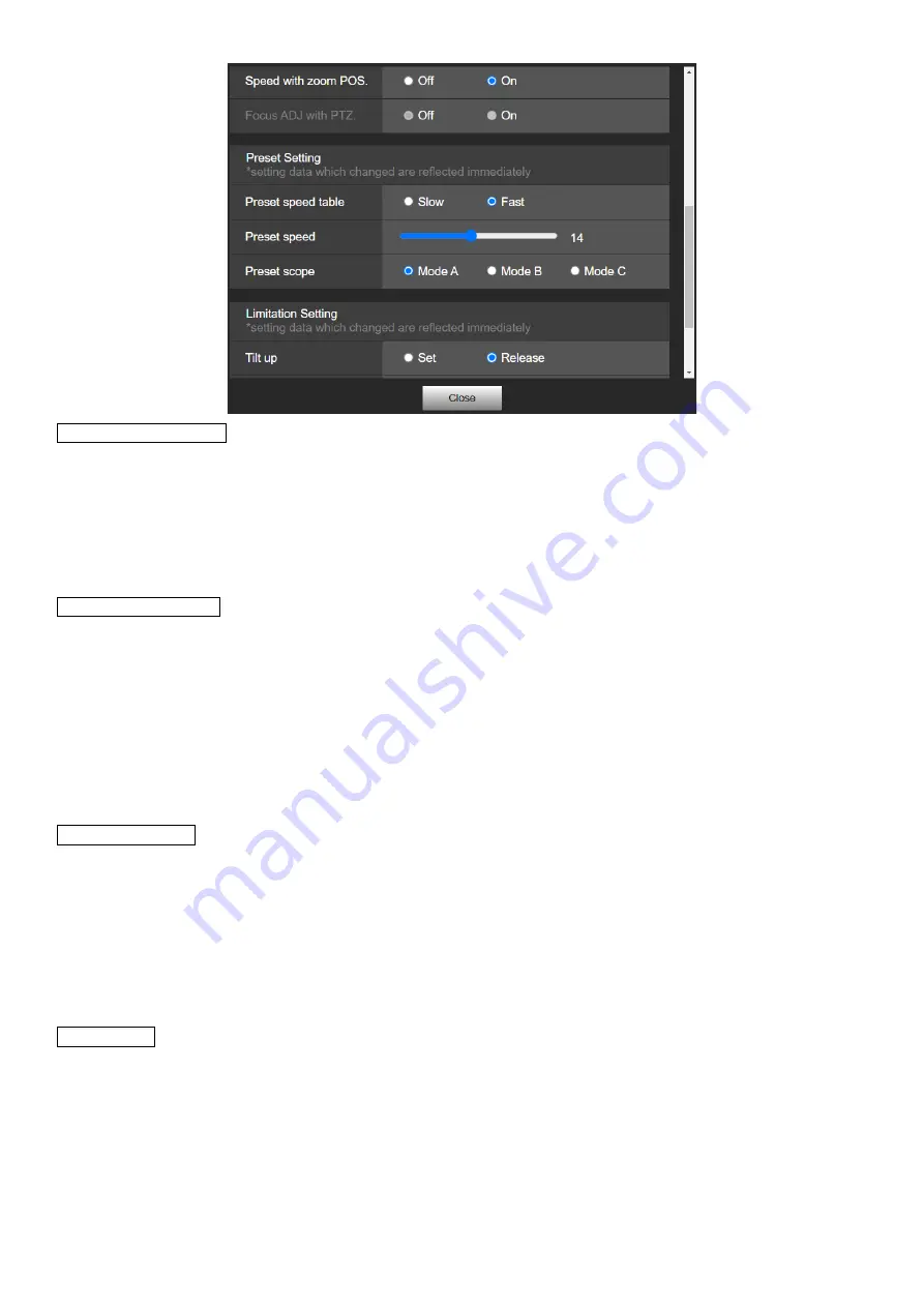 Panasonic AW-HE20KP Operating	 Instruction Download Page 88