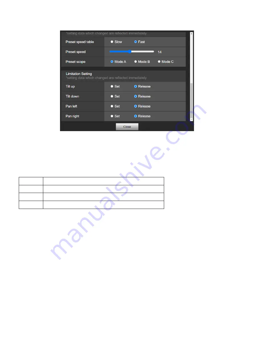 Panasonic AW-HE20KP Operating	 Instruction Download Page 90