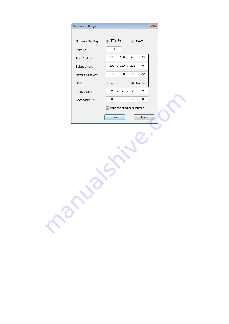 Panasonic AW-UE4 Series Operating Instructions Manual Download Page 19