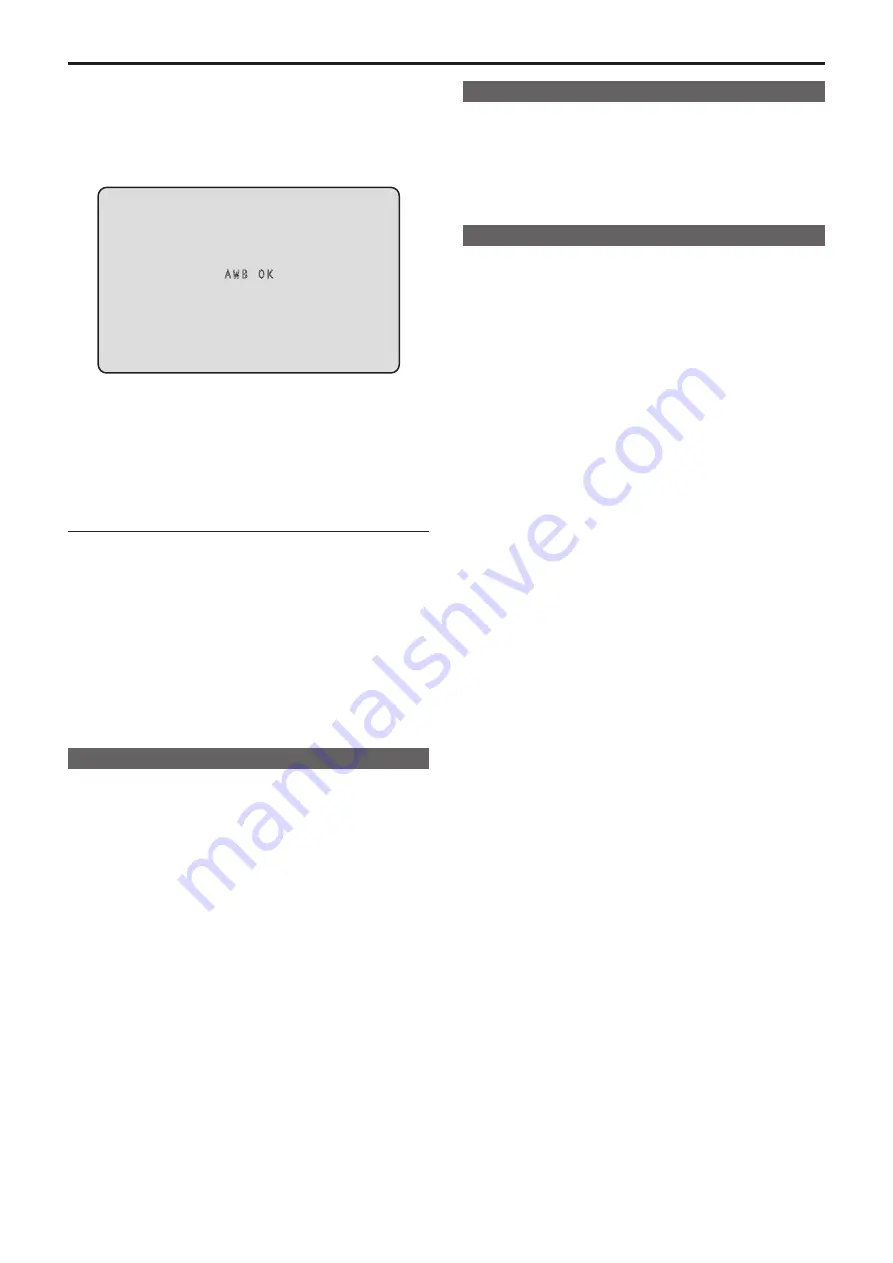 Panasonic AW-UE50WP Operating Instructions Manual Download Page 41