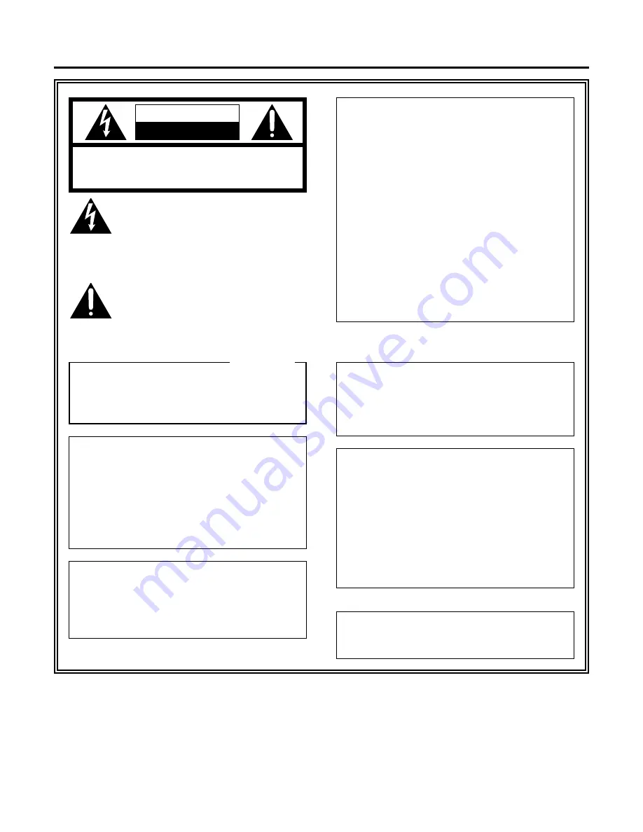 Panasonic AWRC400N - PAN/TITLT HEAD Operating Instructions Manual Download Page 2