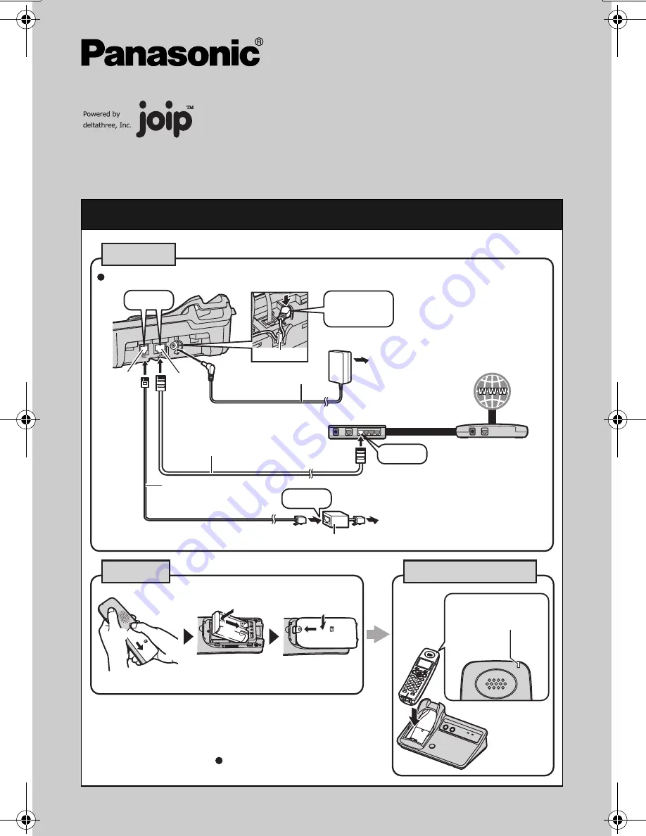 Panasonic BB-GT1500C Quick Manual Download Page 1