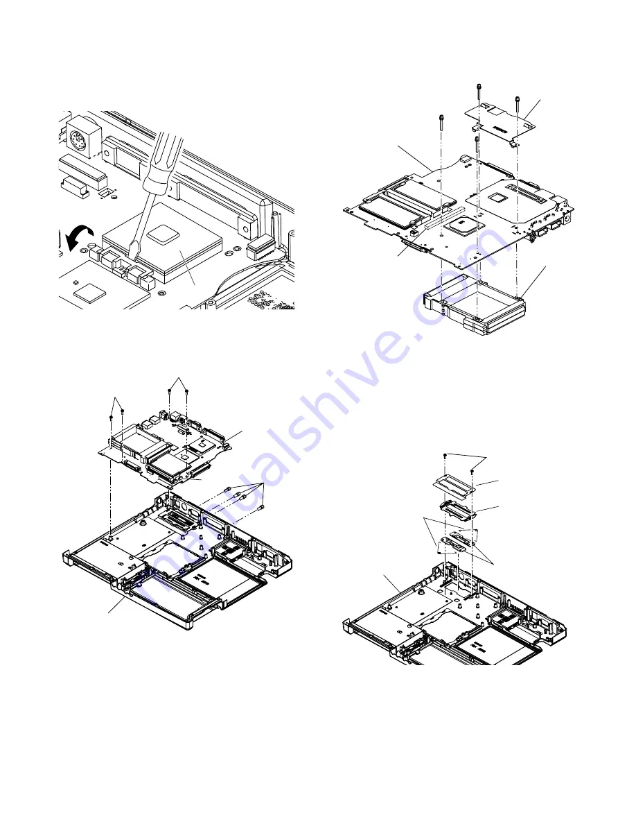 Panasonic CF-51JFDECBM - Toughbook 51 - Pentium M 2... Service Manual Download Page 34