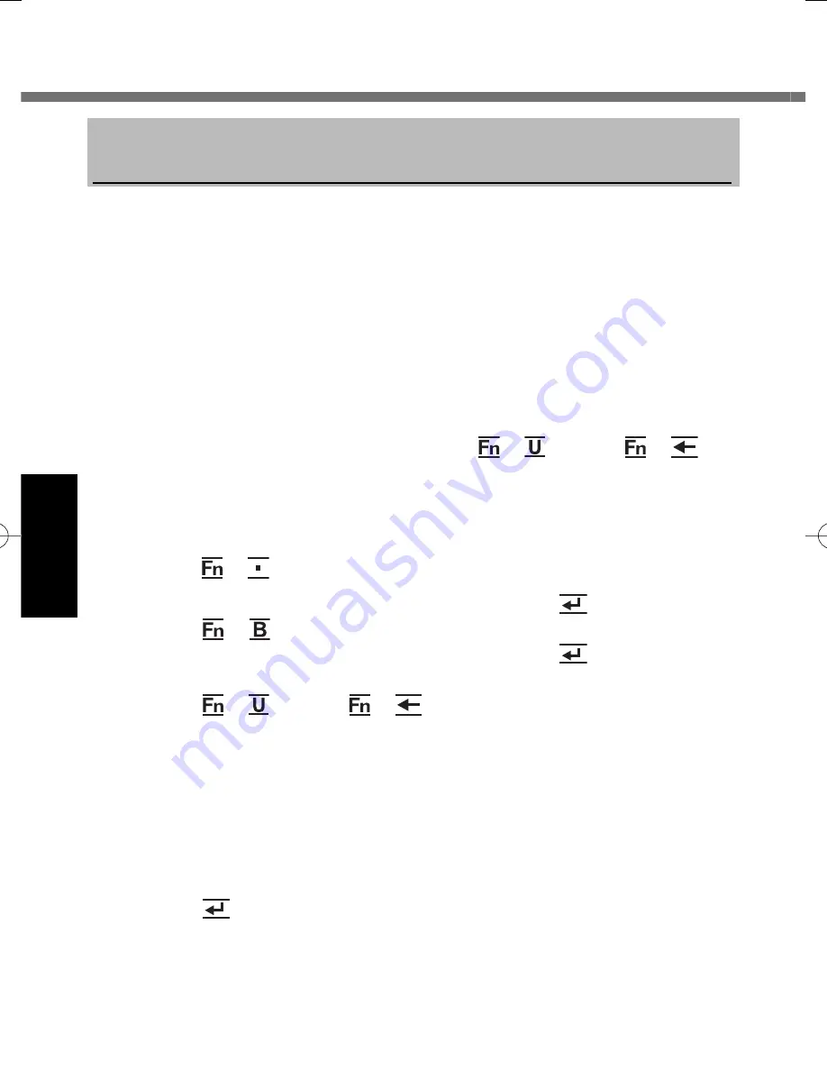 Panasonic CF-U1 series Operating Instructions Manual Download Page 34