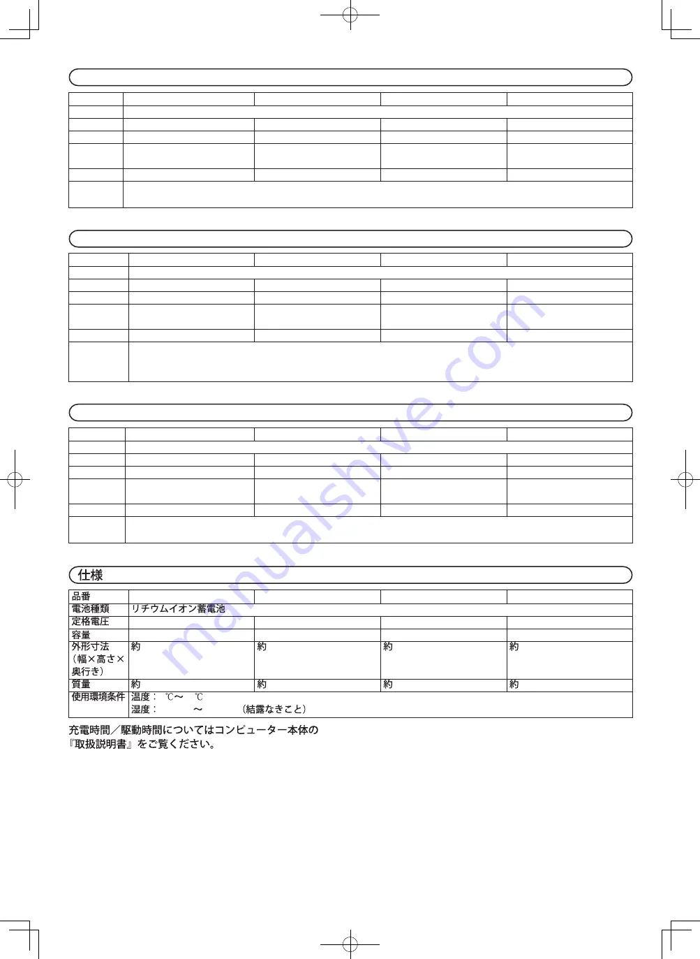 Panasonic CF-VZSU40AU Operating Instructions Download Page 4