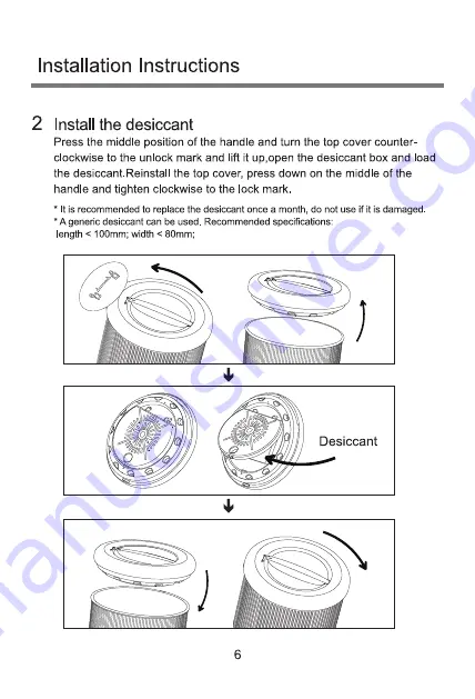 Panasonic CP-JNF01 User Manual Download Page 6