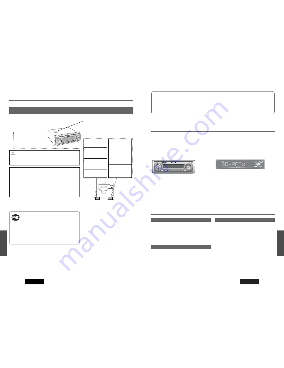 Panasonic CQ-C3301N Manual Download Page 3