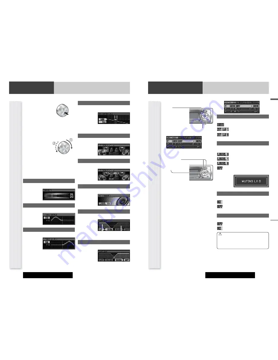 Panasonic CQ-C8301N Operating Instructions Manual Download Page 18