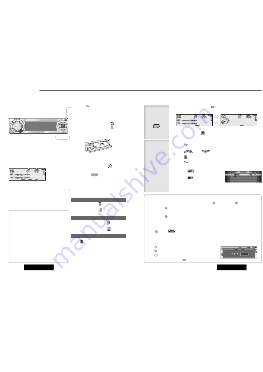 Panasonic CQ-DFX983N Operating Instructions Manual Download Page 10