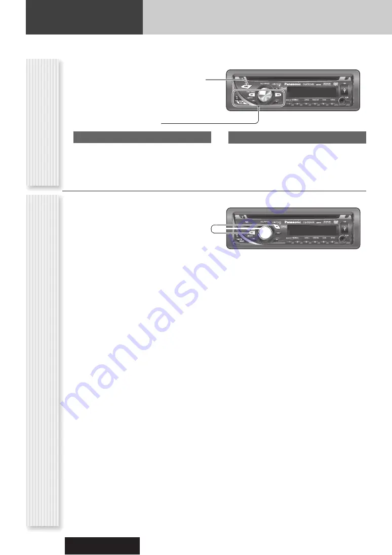 Panasonic CQ-DX200N Скачать руководство пользователя страница 12