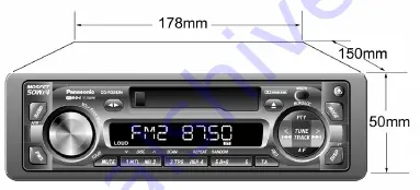 Panasonic CQ-RD243N Скачать руководство пользователя страница 2