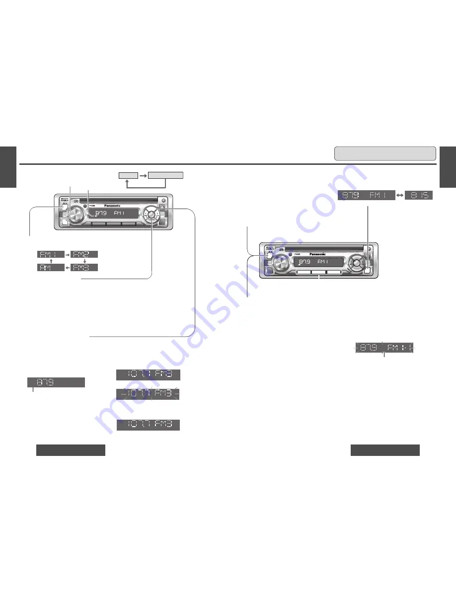 Panasonic CQC1120U - AUTO RADIO/CD DECK Скачать руководство пользователя страница 8