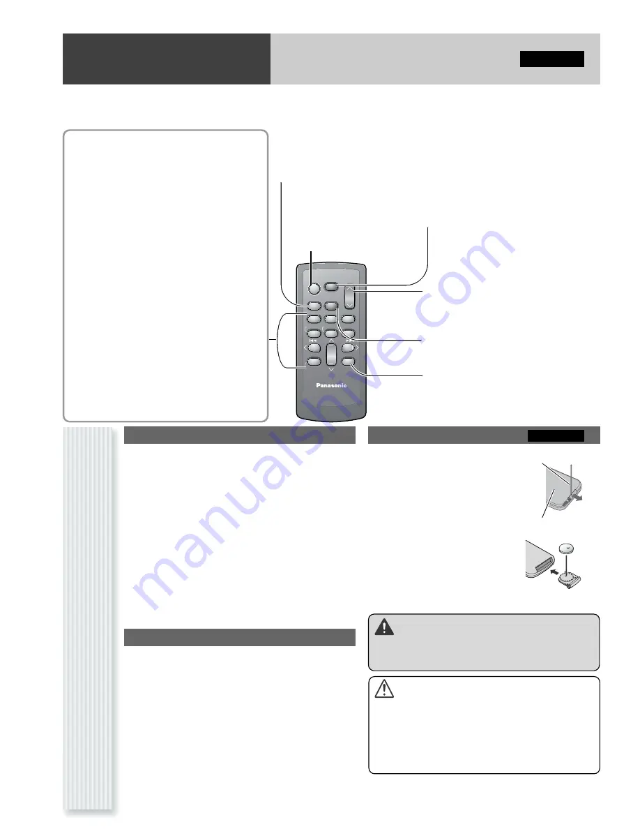 Panasonic CQC1303U - AUTO RADIO/CD DECK Скачать руководство пользователя страница 9