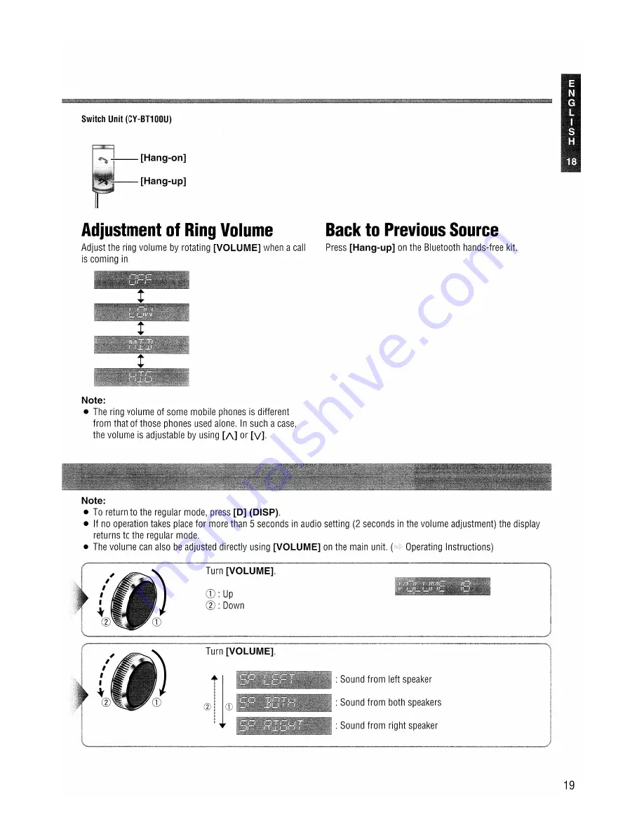 Panasonic CQC3433U - AUTO RADIO/CD DECK Скачать руководство пользователя страница 57