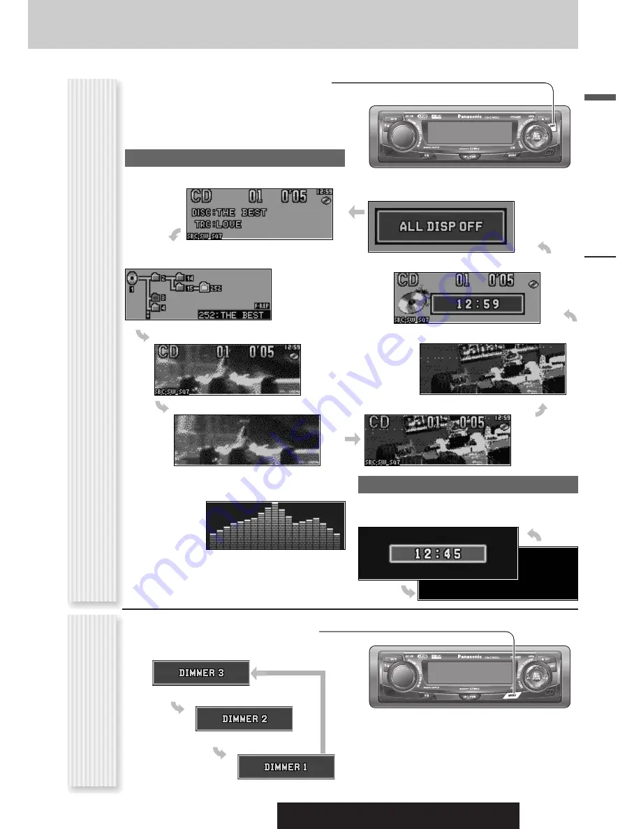 Panasonic CQC7303U - CAR AUDIO - MULTI-LANG Скачать руководство пользователя страница 17