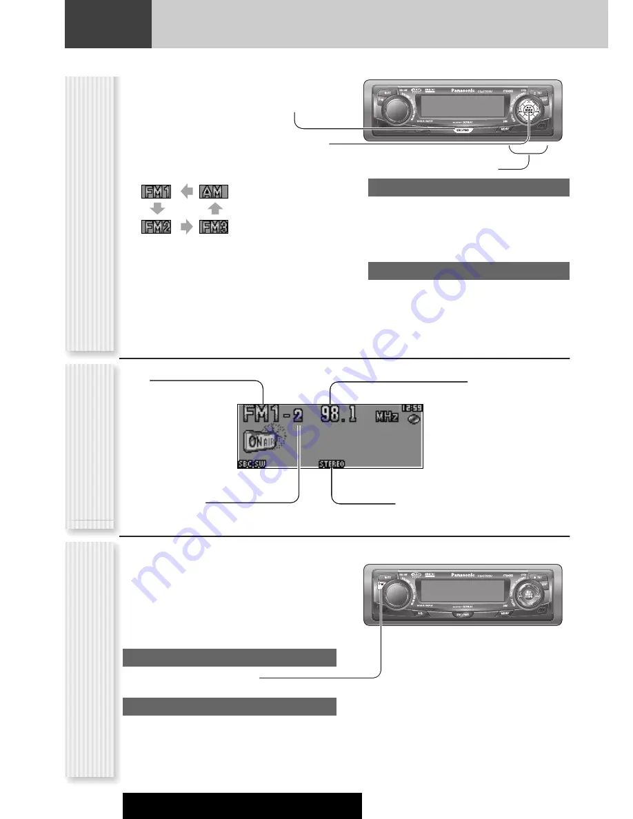 Panasonic CQC7303U - CAR AUDIO - MULTI-LANG Operating Instructions Manual Download Page 94