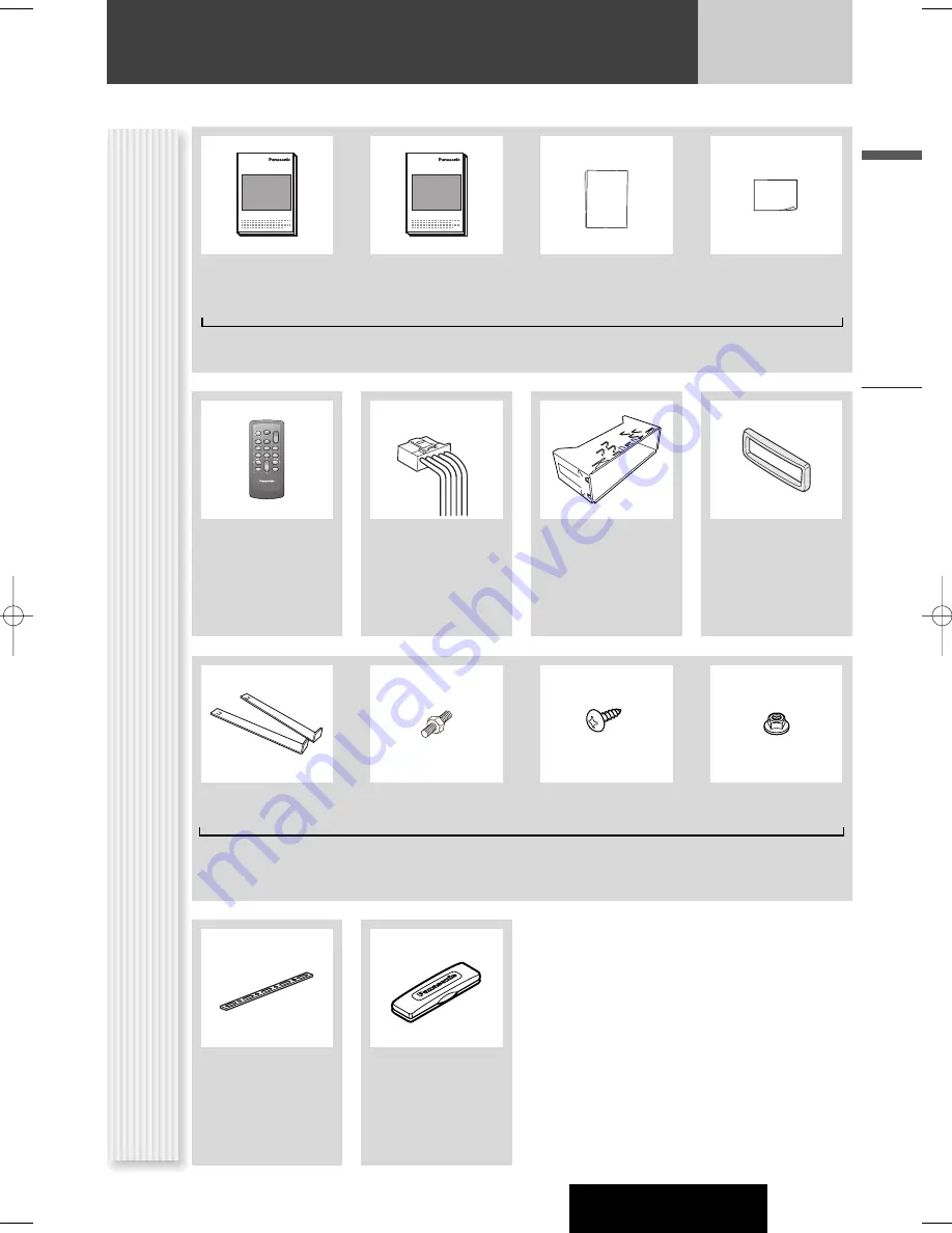 Panasonic CQC8405U - AUTO RADIO/CD DECK Operating Instructions Manual Download Page 5