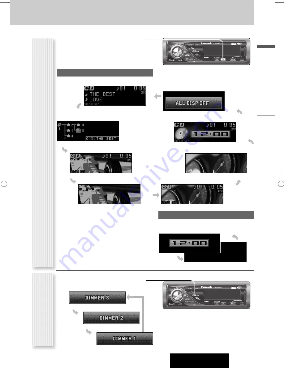 Panasonic CQC8405U - AUTO RADIO/CD DECK Скачать руководство пользователя страница 17