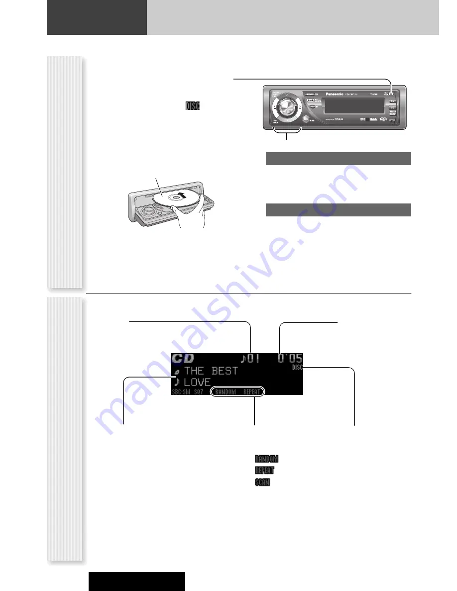 Panasonic CQC8413U - CAR AUDIO-MULTI-LANG Скачать руководство пользователя страница 21