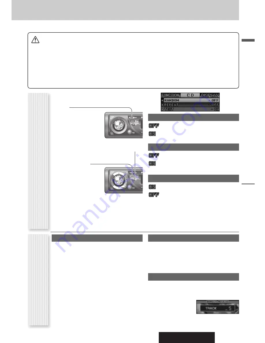 Panasonic CQC8413U - CAR AUDIO-MULTI-LANG Operating Instructions Manual Download Page 22