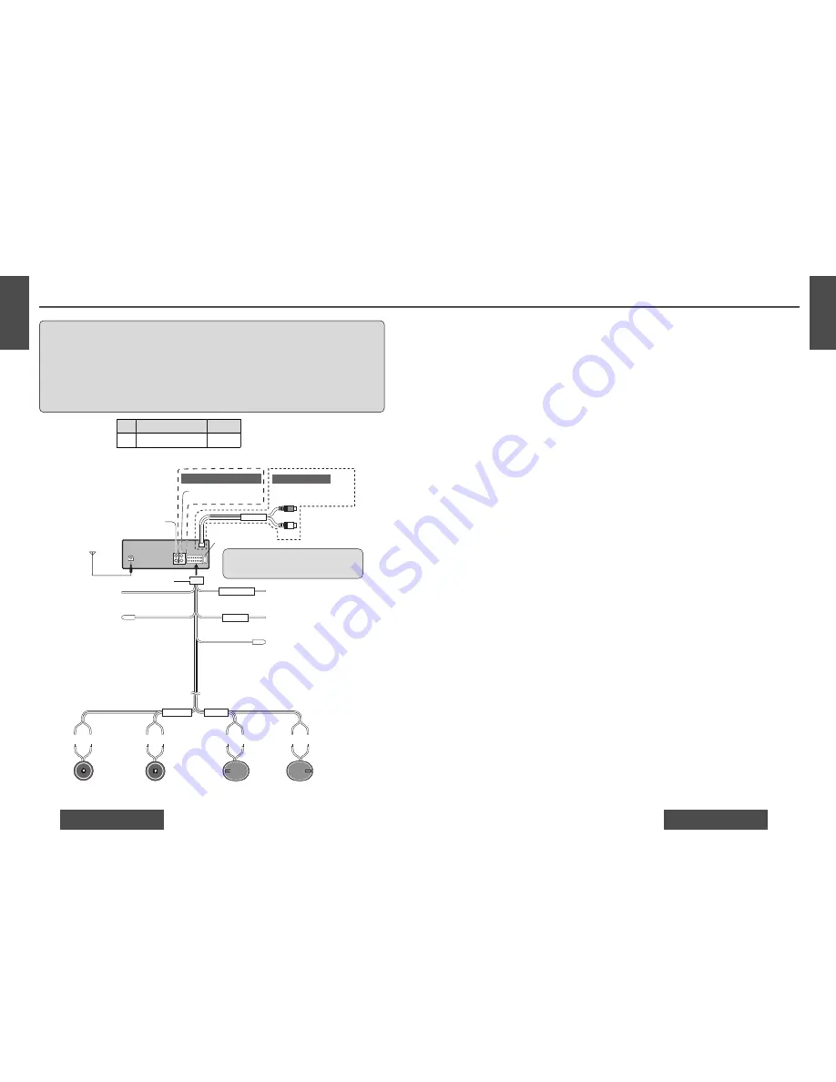 Panasonic CQDP133U - CD Receiver With 2 Outputs Скачать руководство пользователя страница 15