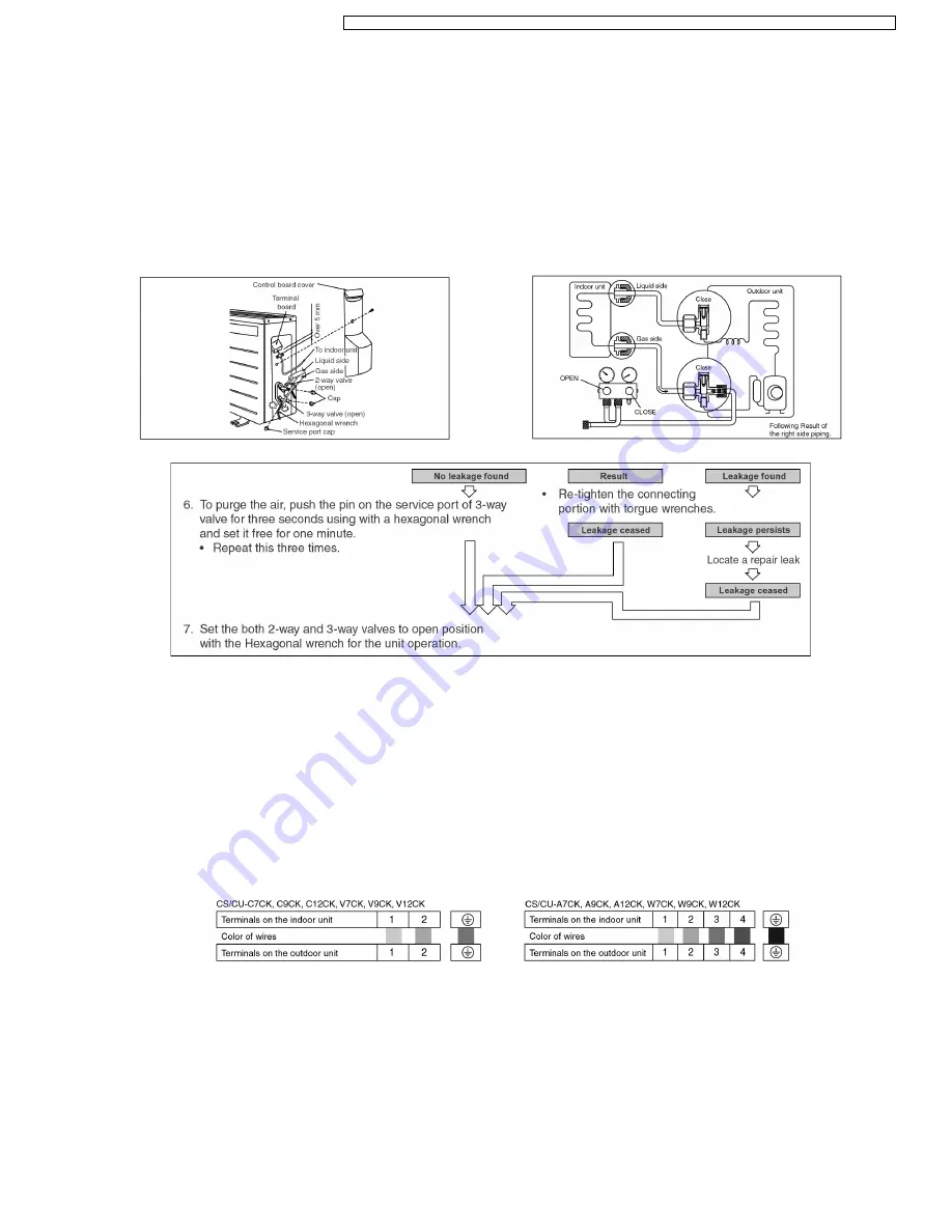 Panasonic CS-C7CKP Скачать руководство пользователя страница 45