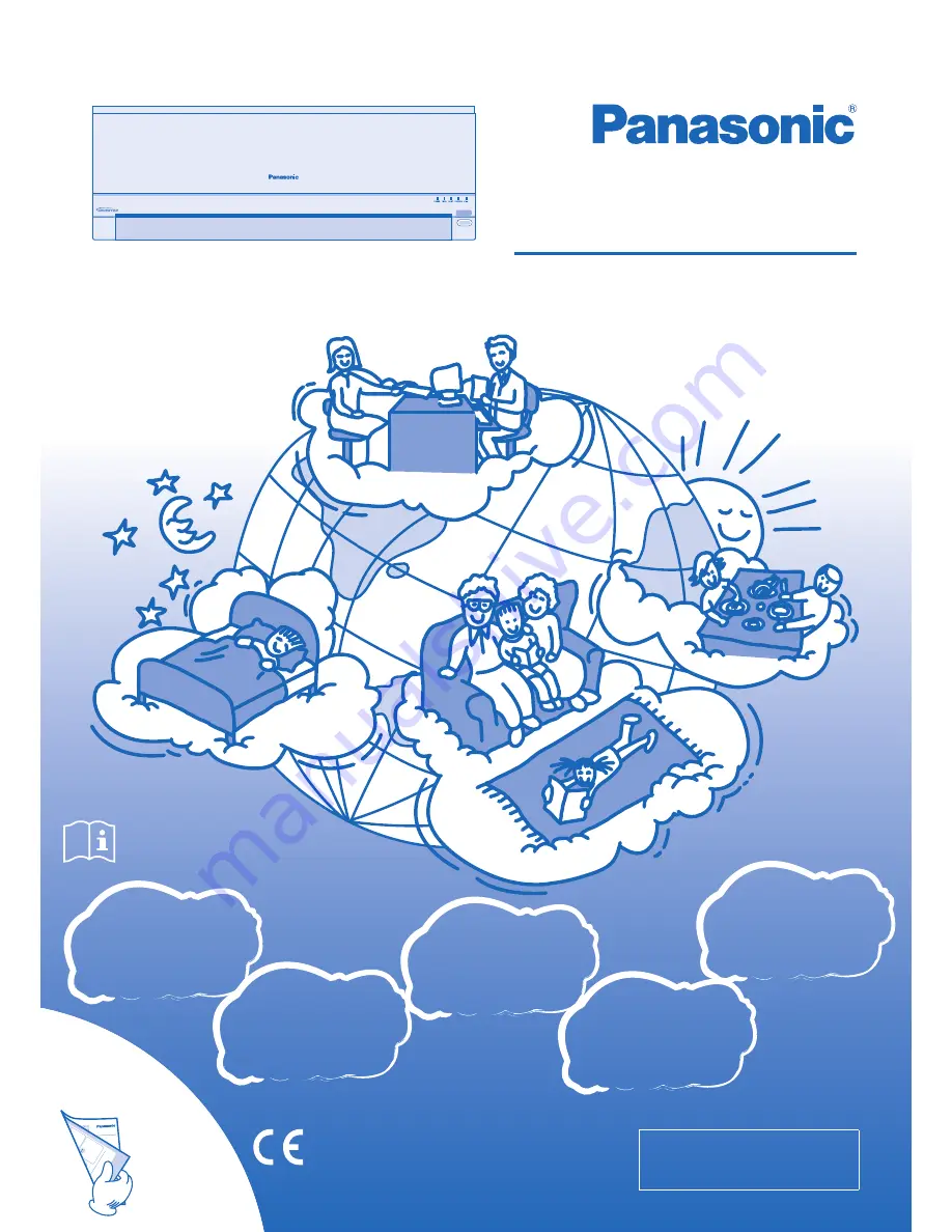 Panasonic CS-CE7GKEW Скачать руководство пользователя страница 1