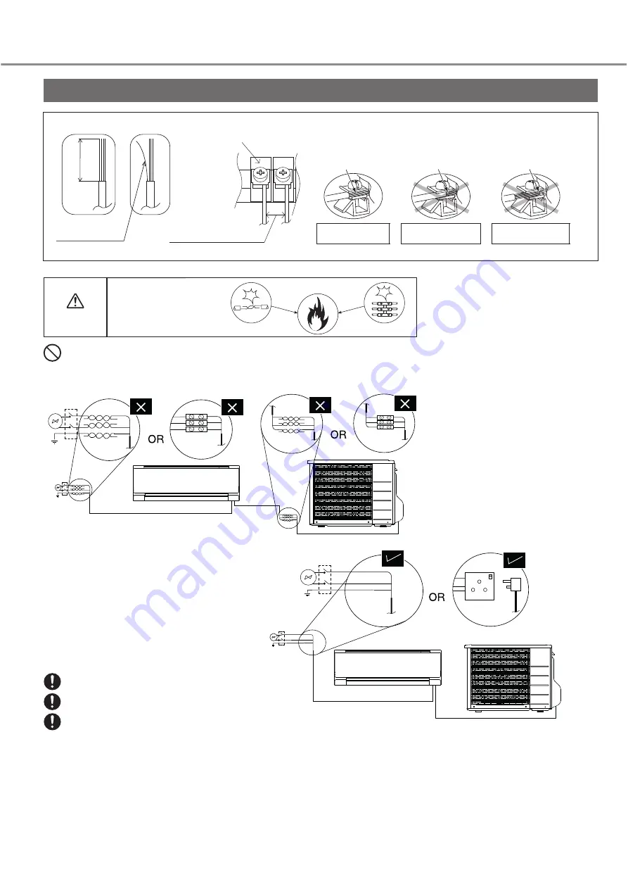 Panasonic CS/CU-HU12AKY Series Operating & Installation Instructions Manual Download Page 22