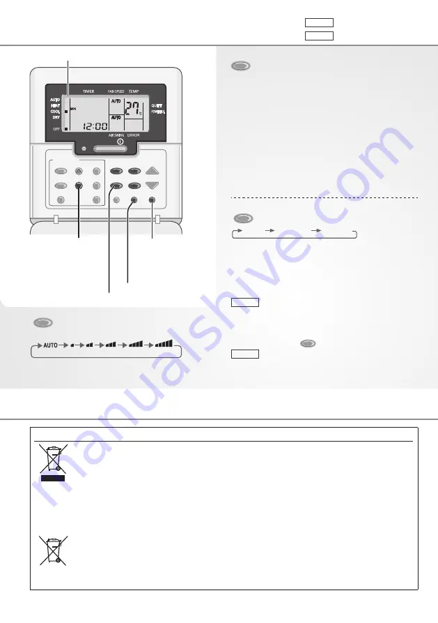 Panasonic CS-E12QD3EAW Operating Instructions Manual Download Page 38