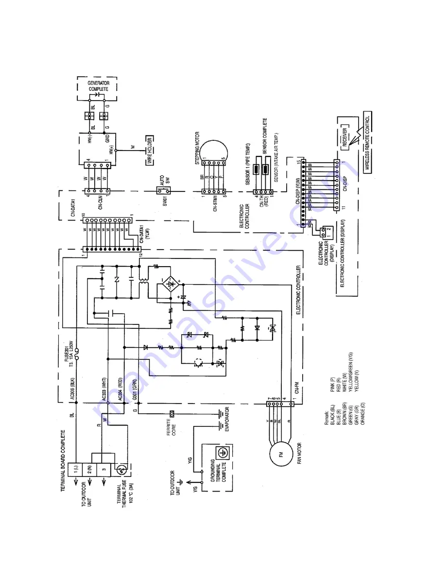 Panasonic CS-E7HKEW Service Manual Download Page 28