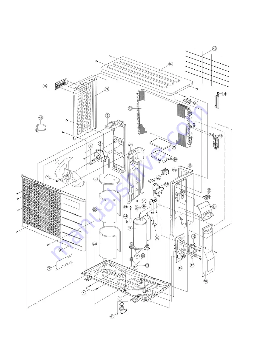 Panasonic CS-E7JKEW Service Manual Download Page 158