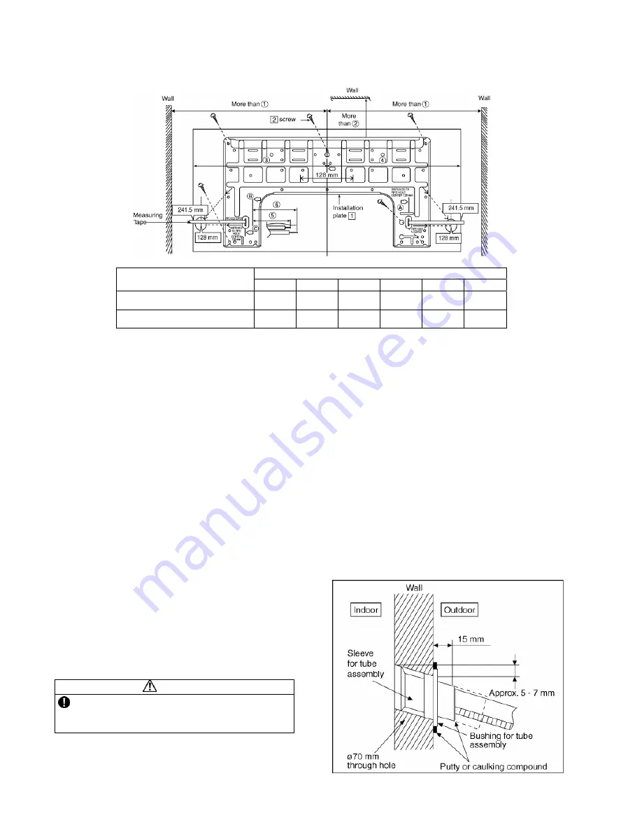 Panasonic CS-E7PKEW Service Manual Download Page 62