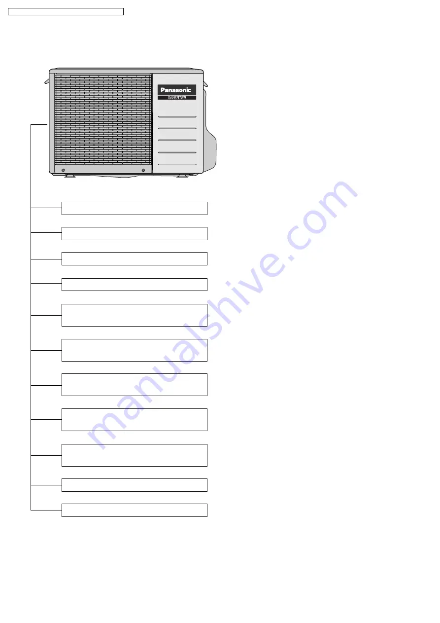 Panasonic CS-E9DKDW Service Manual Download Page 6