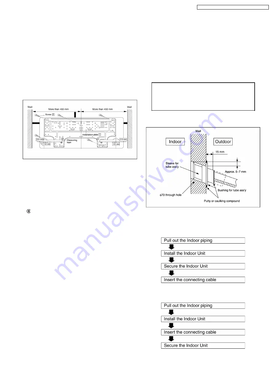 Panasonic CS-E9DKDW Service Manual Download Page 53