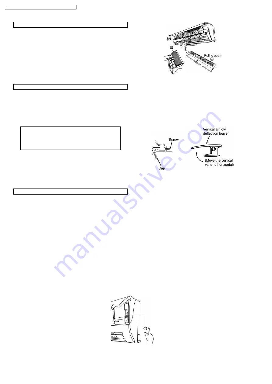 Panasonic CS-E9DKDW Service Manual Download Page 56