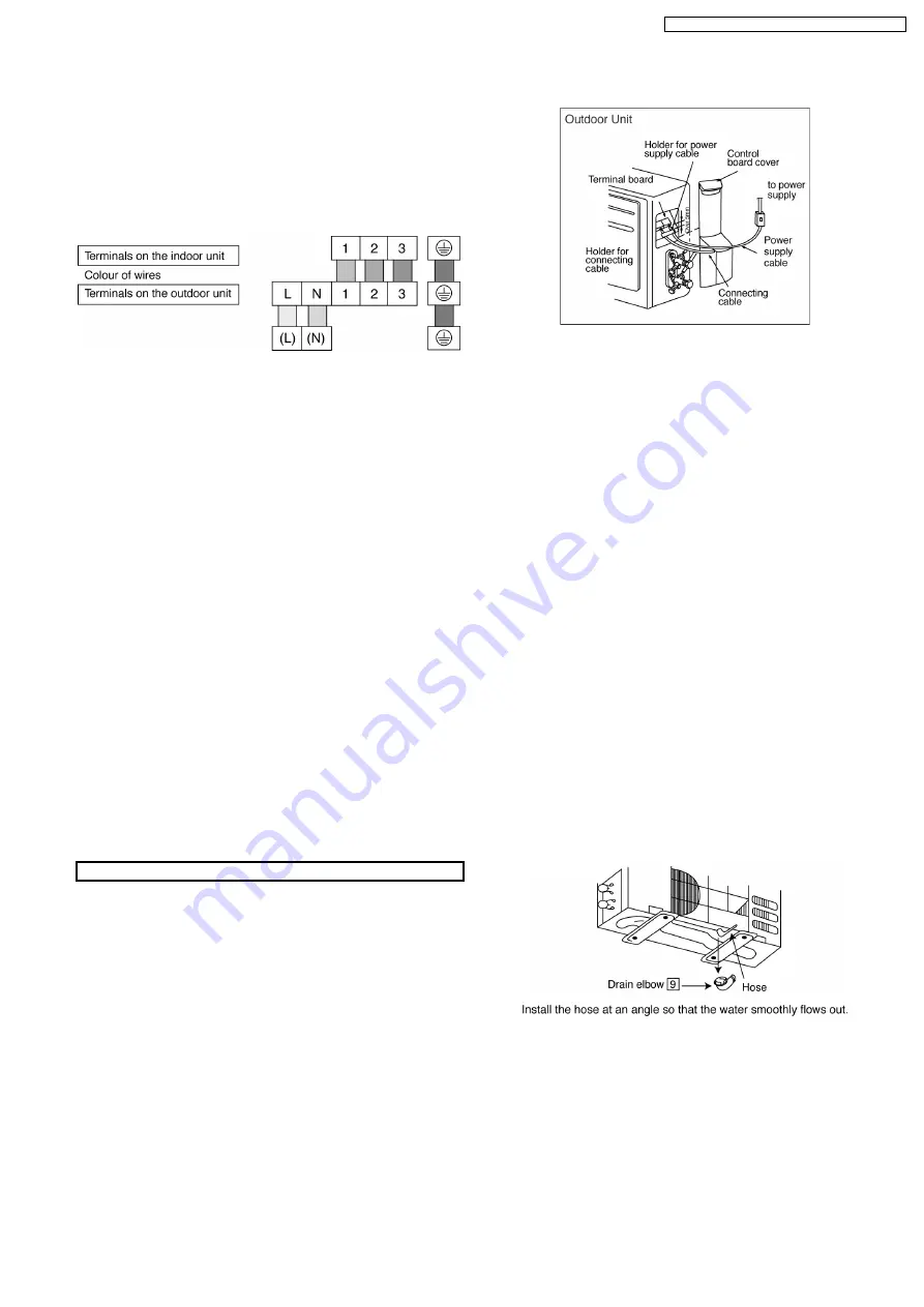 Panasonic CS-E9DKDW Service Manual Download Page 59