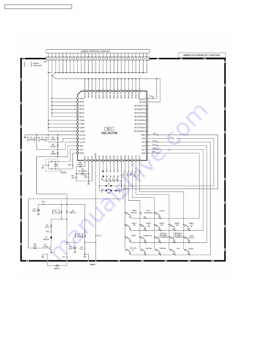 Panasonic CS-E9DKDW Service Manual Download Page 96