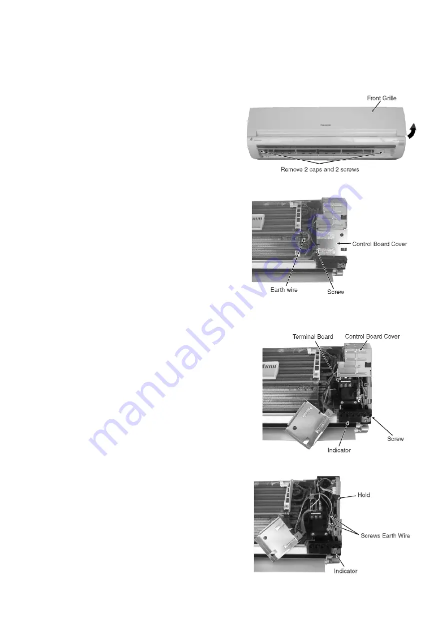 Panasonic CS-E9EKK Service Manual Download Page 35