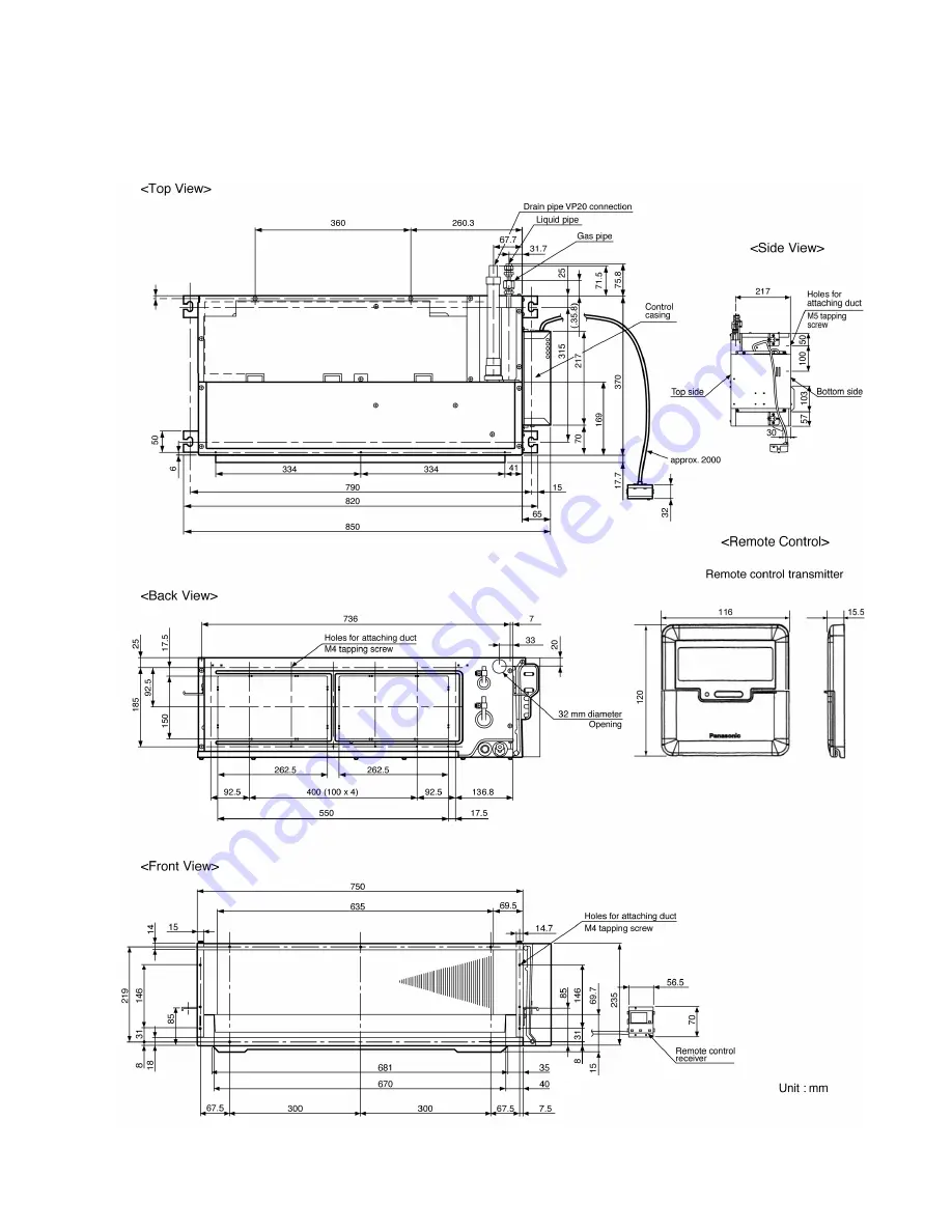 Panasonic CS-E9PD3EA Service Manual Download Page 25