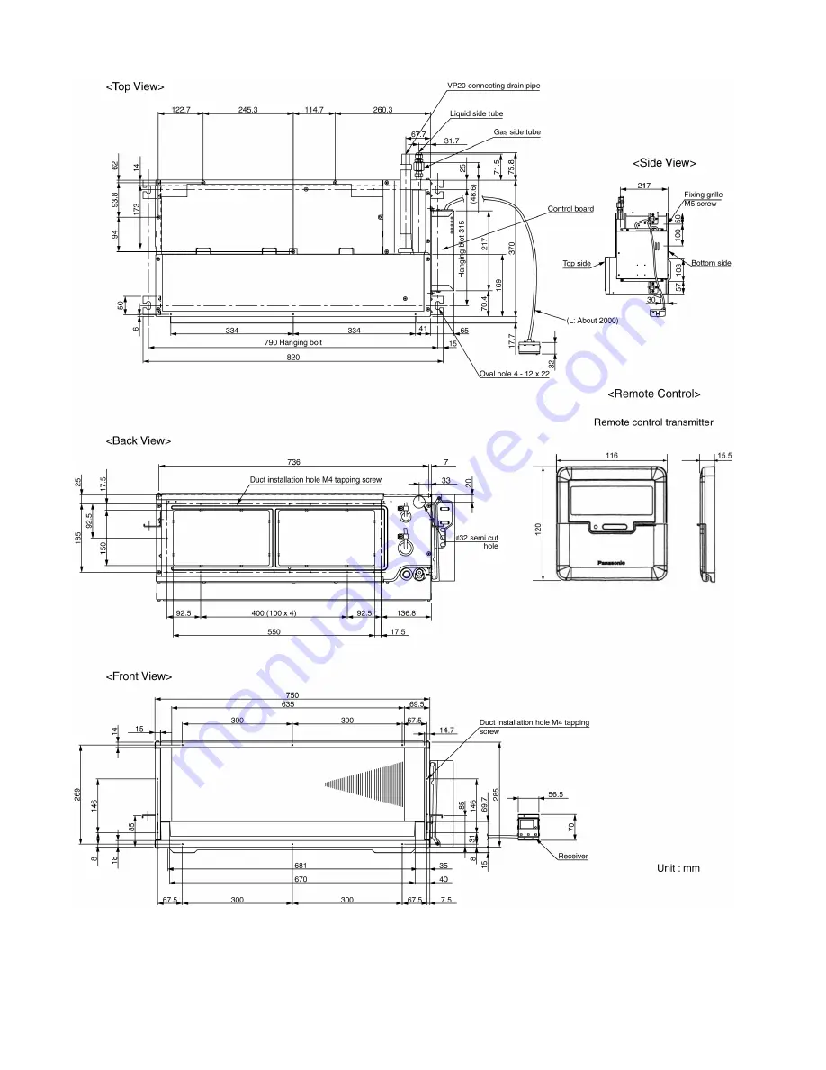 Panasonic CS-E9PD3EA Service Manual Download Page 26