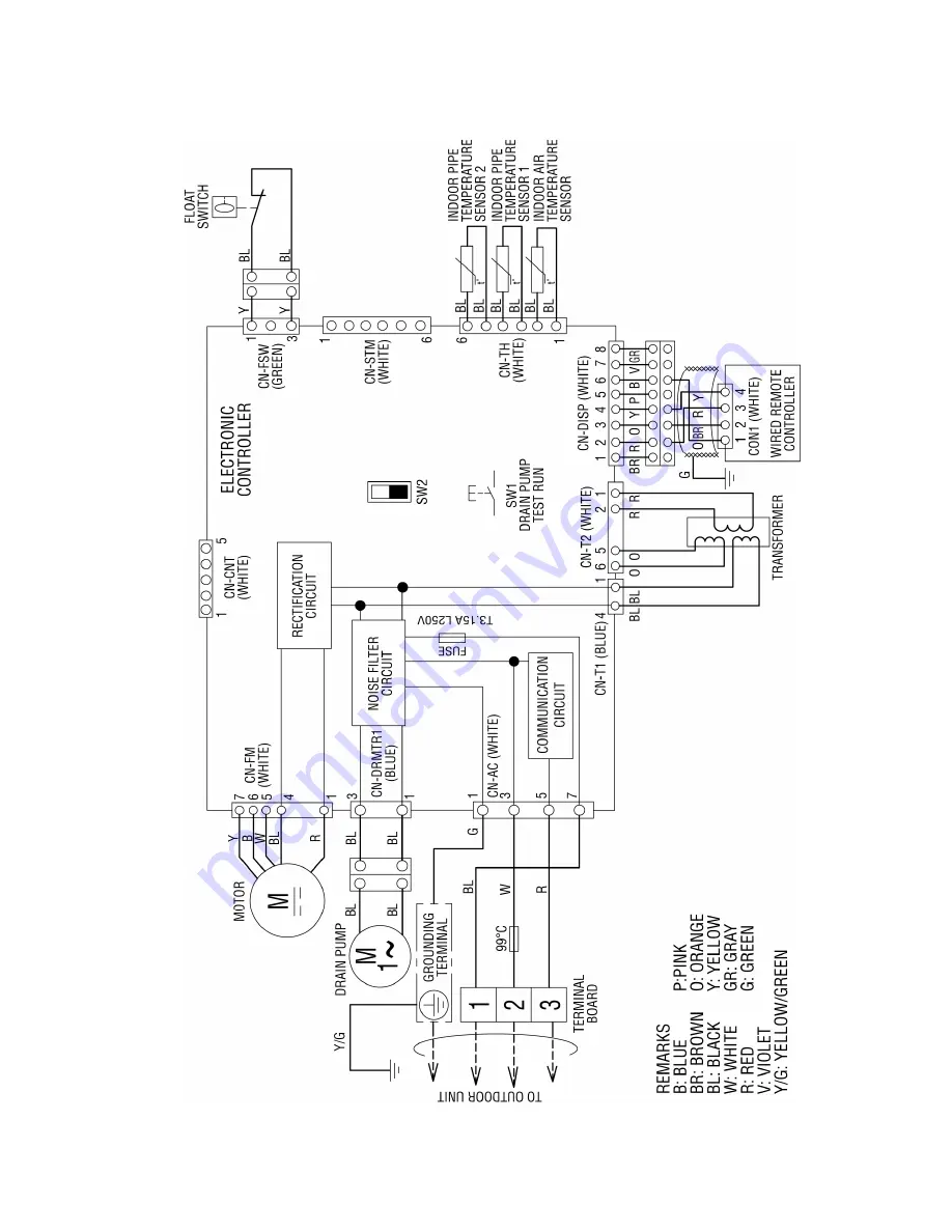 Panasonic CS-E9PD3EA Service Manual Download Page 31