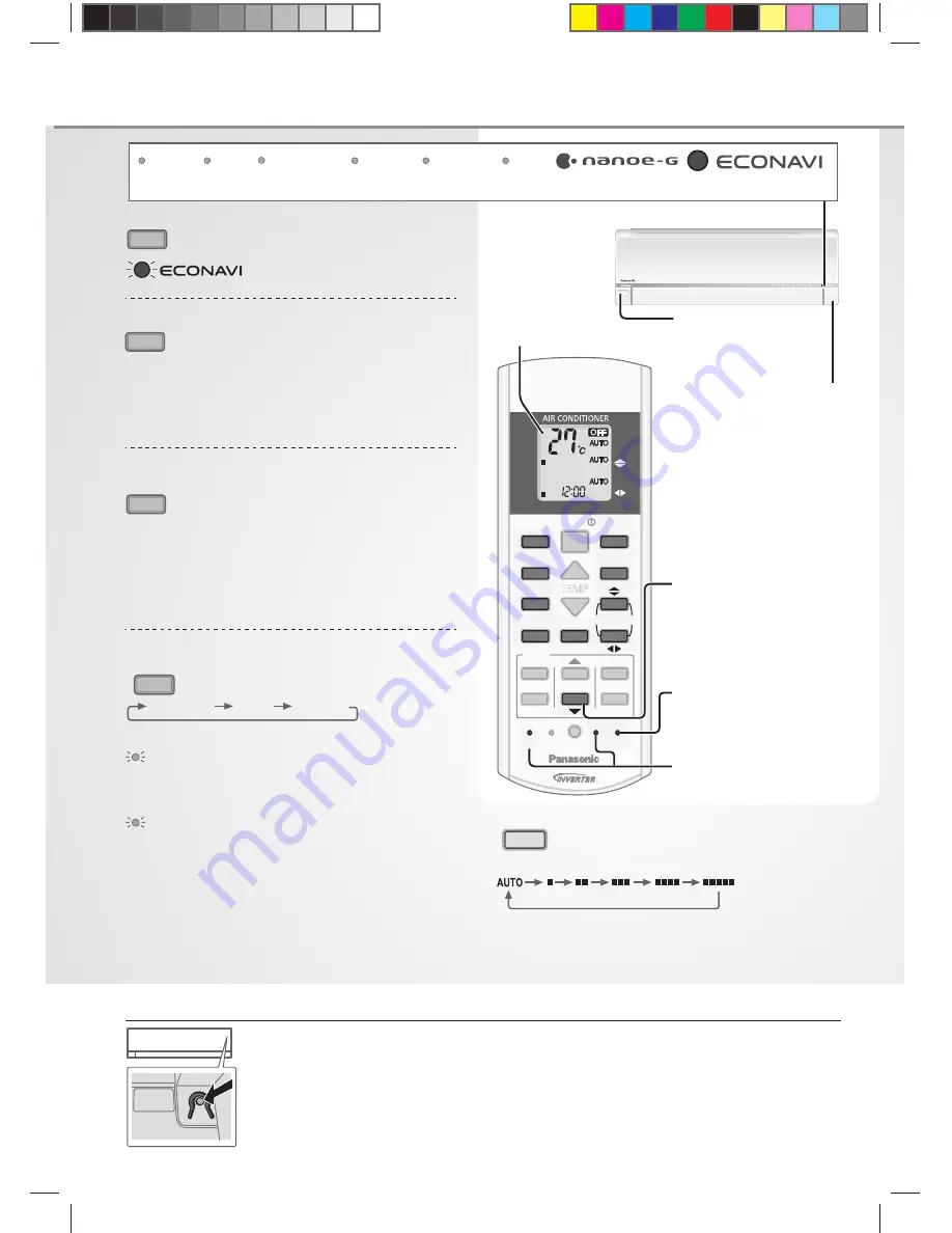 Panasonic CS-E9PKA Скачать руководство пользователя страница 6